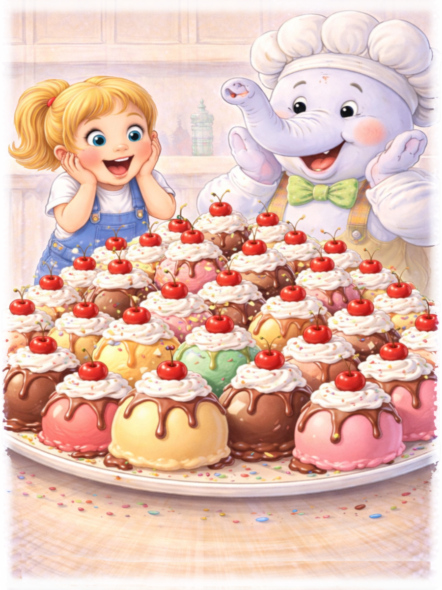 A feast of ice cream